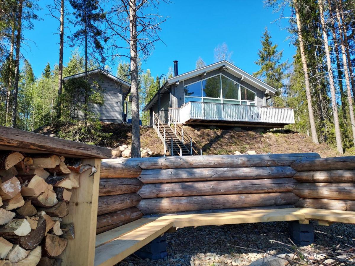 Villa Sirius Sieri, Nice Log-Cottage By The Lake Rovaniemi Exterior photo