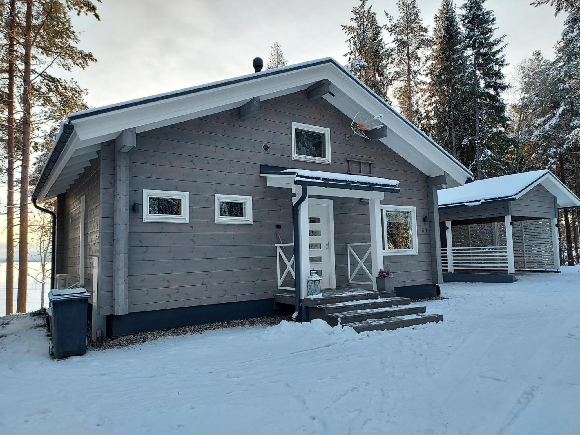 Villa Sirius Sieri, Nice Log-Cottage By The Lake Rovaniemi Exterior photo